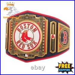 Boston Red Sox Legacy Wrestling Championship Replica Title Belt 4mm Brass