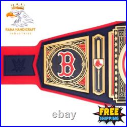 Boston Red Sox Legacy Wrestling Championship Replica Title Belt 4mm Brass