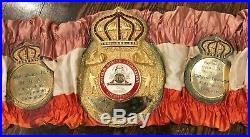 Boxing Championship Belt-roy Jones-wba Light Heavyweight Super World Champ Belt