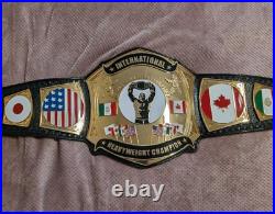 Brand New International Wrestling Heavyweight Championship Belt 2mm Brass