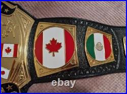 Brand New International Wrestling Heavyweight Championship Belt 2mm Brass