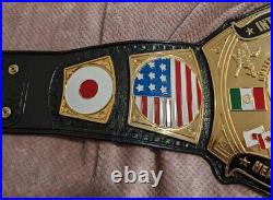 Brand New International Wrestling Heavyweight Championship Belt 2mm Brass