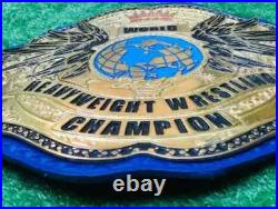 Brand New National Crown World Wrestling Championship Belt 2mm Brass