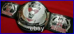 Bret Hart The Hitman Wrestling Championship Leather Belt Adult Size 2mm Brass