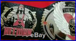 Bret Hart The Hitman Wrestling Championship Leather Belt Replica