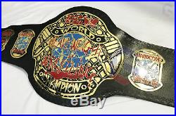 CHAMPS ECW Wrestling Championship Belt Heavy Metal Brass Plates