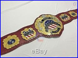 CHAMPS IWGP United State Championship Belt Heavyweight Replica Metal Plates