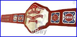 CHAMPS NWA Television Heavyweight Championship Belt Metal Brass Thick Plates