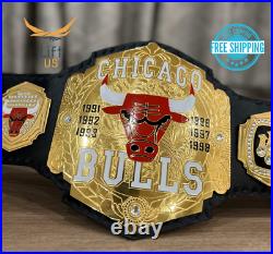 CHICAGO BULLS Basket Ball Championship Belt Adult Size 2mm Brass