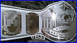 CLEARANCE! GOLD ACCENTS World Championship Belt Emperor Silver wwe wwf wcw roh