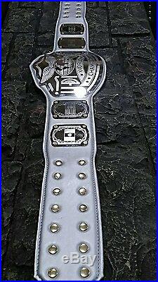 CLEARANCE! GOLD ACCENTS World Championship Belt Emperor Silver wwe wwf wcw roh