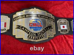 CMLL World Heavyweight Championship Replica Title Belt 4MM Brass Adult Size
