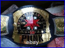 CM Punk HeavyWeight Wrestling Championship Belt Replica Adult Size