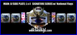 CUSTOM CHAMPIONSHIP BELT Signature Series TABC BELTS CUSTOM CHAMPIONSHIP BELT Signature Series TABC BELTS