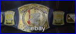 Championship Spinner Replica Title Belt 2mm Brass MetalPlates GOLD Plated Adult