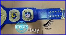 Chargers Los Angeles NFL championship belt 2MM Brass Metal Plates Customize name