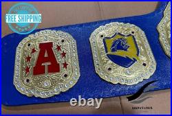 Chargers Los Angeles NFL championship belt 2MM Brass Metal Plates Customize name