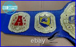 Chargers Los Angeles NFL championship belt 2MM Brass Metal Plates Customize name