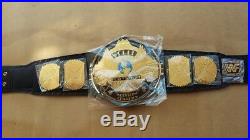 Classic Gold Winged Eagle Championship Belt Brass Plated Gold Belt Adult WWE WWF