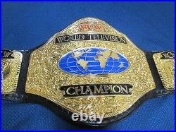 Classic Shields WCW World Television Championship Wrestling Belt HD WWF WWE TV