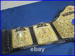 Classic Shields WCW World Television Championship Wrestling Belt HD WWF WWE TV