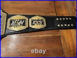 Custom AEW Tag Team Championship Belt 4mm Zinc stacked plates NJPW, AEW, ROH
