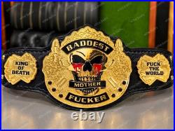 Custom Baddest King of Death Custom Heavyweight Wrestling Championship Belt 2mm