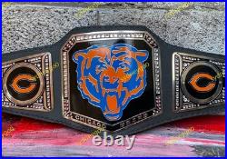 Custom CHICAGO BEARS Championship Wrestling Belt 2mm Brass Adult Size