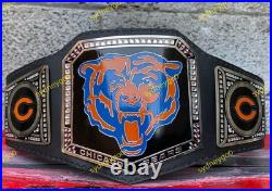 Custom CHICAGO BEARS Championship Wrestling Belt 2mm Brass Adult Size