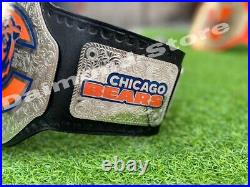 Custom Chicago Bears Championship Belt Adult Size 2MM Brass