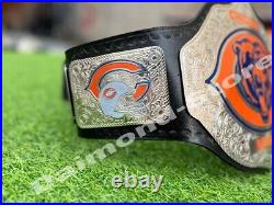 Custom Chicago Bears Championship Belt Adult Size 2MM Brass