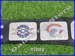 Custom Chicago Bears Championship Belt Adult Size 2MM Brass