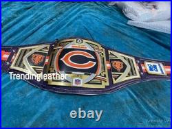 Custom Chicago Bears Championship Wrestling Belt American Football Fans NFL