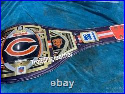 Custom Chicago Bears Championship Wrestling Belt American Football Fans NFL