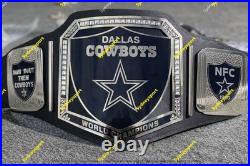Custom Dallas cowboys Championship Title Belt Adult Size 2MM Brass