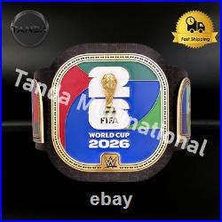 Custom FI, FA World Cup 2026 Legacy Championship Title Belt Wrestling 2mm Brass
