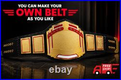 Custom Football Championship Belt Real Leather Championship Title Belt Adult 2mm