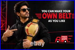Custom Football Championship Belt Real Leather Championship Title Belt Adult 2mm