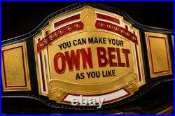 Custom Football Championship Belt Real Leather Championship Title Belt Adult 2mm