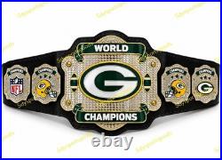 Custom Green Bay packers Championship Title Belt Adult Size 2MM Brass
