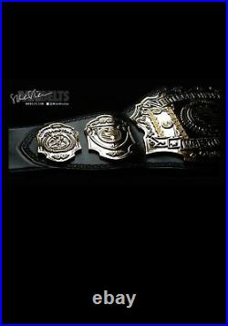 Custom Intercontinental Championship Wrestling Belt Replica 4mm