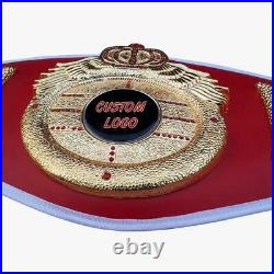 Custom Logo any leather color Boxing Championship Adult Size Kickboxing belt