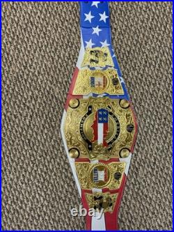 Custom MJF American Championship Belt Adult Size 4mm Zinc plates 2 layer Custom MJF American Championship Belt Adult Size 4mm Zinc plates 2 layer
