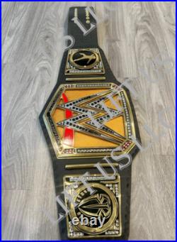 Custom Plate Undisputed Championship Replica Tittle Belt Black 6MM Die Casting Custom Plate Undisputed Championship Replica Tittle Belt Black 6MM Die Casting