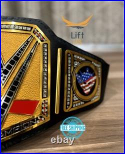 Custom Plate Undisputed Heavy Weight Championship Replica Title Belt 2mm Brass