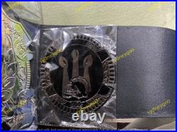 Custom Raiders Championship Belt Adult Size 2MM Brass