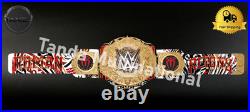 Custom Ro, man Rei, gns World Heavyweight Championship Belt Wrestling 2mm Brass