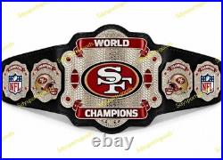 Custom San Francisco 49ers Championship Belt Title Adult size 2mm Brass