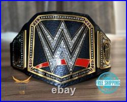 Custom Side Plate World Heavy Weight Championship Belt 2mm Replica Brass Black