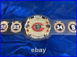 Custom Superbowl Chicago Bears Championship Belt 2mm Brass